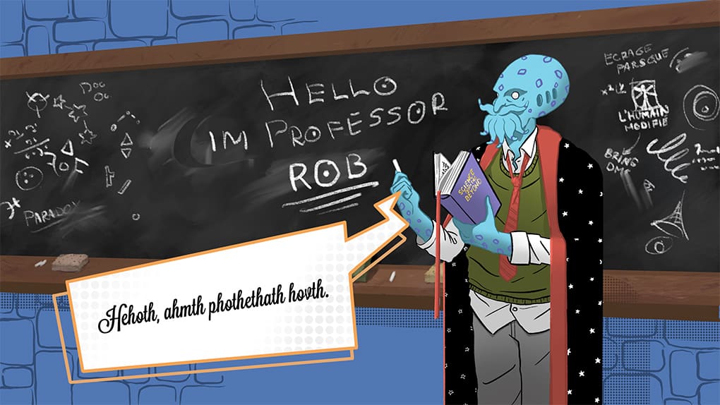 Professor Rob character development by Vytautas Vasiliauskas