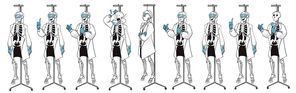 Professor Tibia character development by Rachael Till